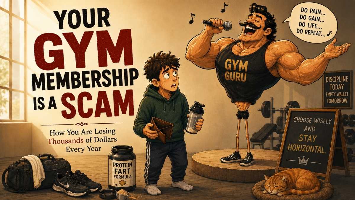 Your Gym Membership Is a Scam: How You Are Losing Thousands of Dollars Every Year